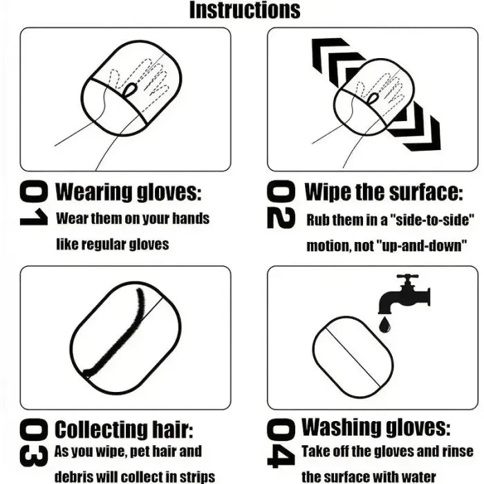 ALLWAYZZ™ Premium Pet Hair Removal Glove